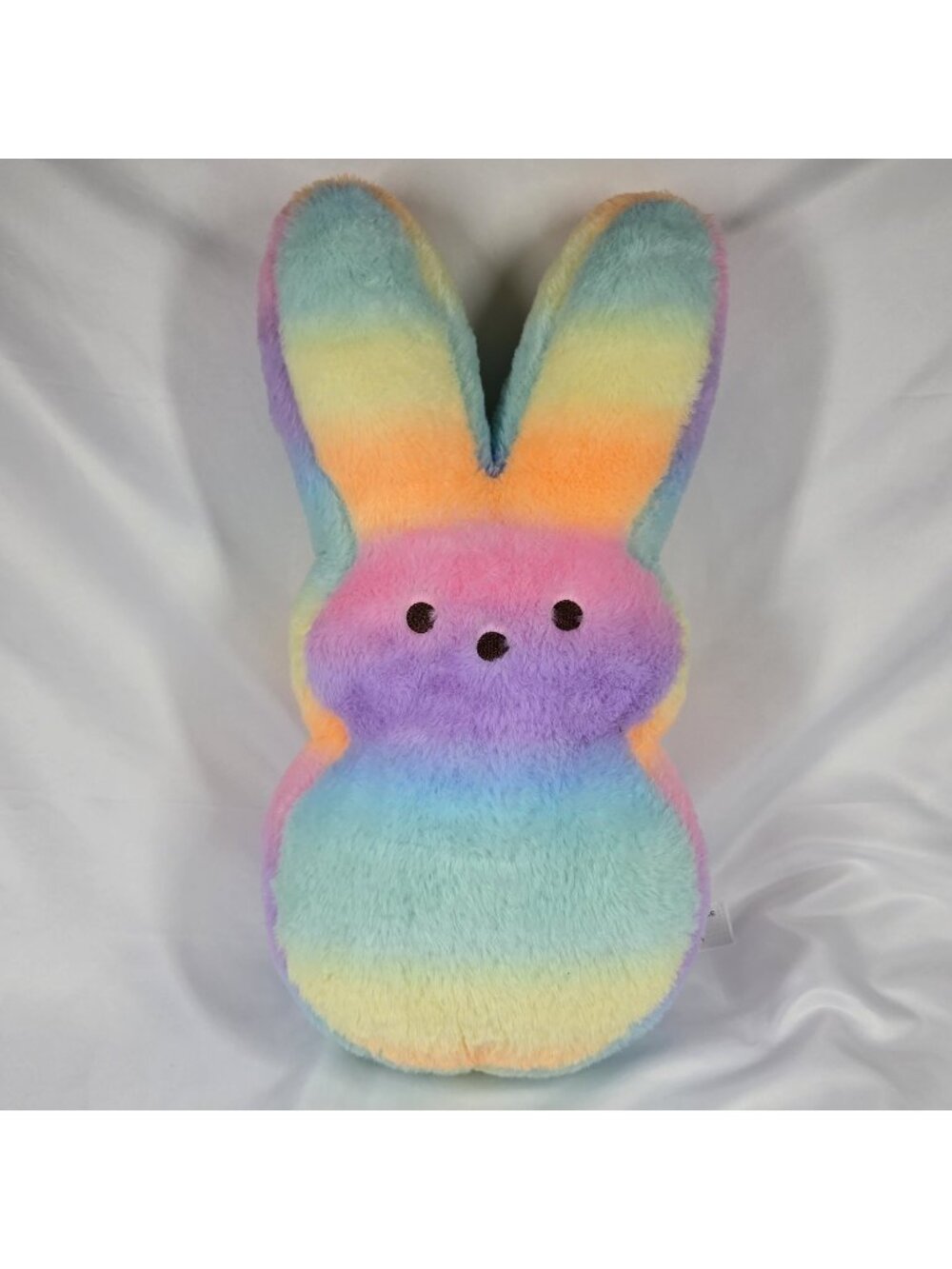 2023 Tie-Dye 18" PEEPS BUNNY PLUSH Rainbow Easter Jumbo Plush
